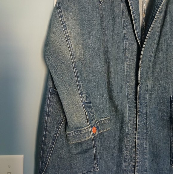 Anthroplogie Peggy Denim Duster Jacket - Picture 13 of 15